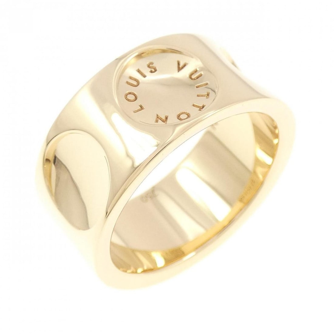 Louis Vuitton Petite Bague Empreinte Ring: --- Catalog ---Category: SizeUS Size: 8.5Brand Size: 57Category: DesignType: Band ringColor: Yellow goldGender: Women,MenMaterial: Yellow gold (18K)Category: GeneralBrand: Louis Vuitton--- Item List -