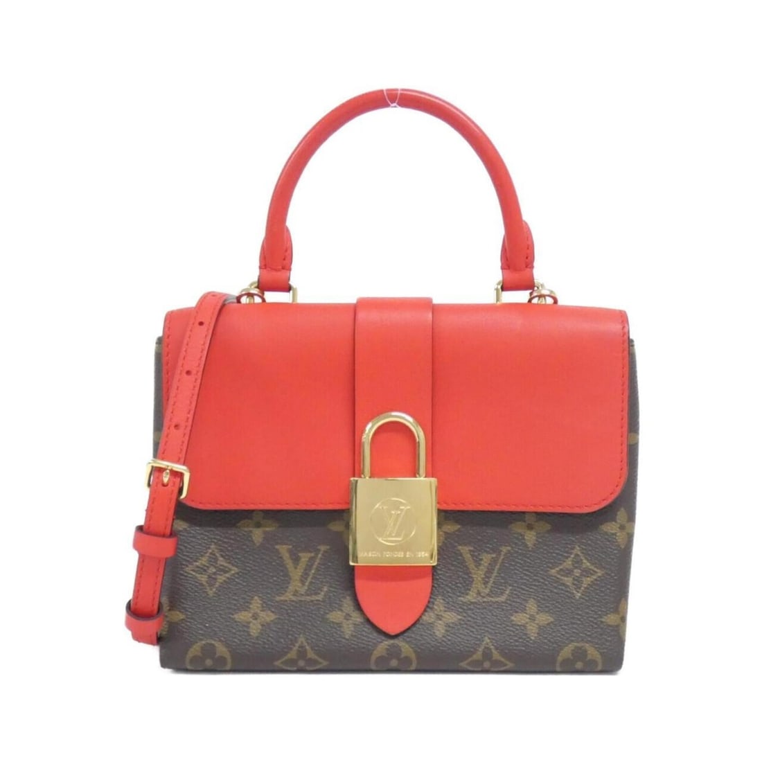 Louis Vuitton Monogram Rocky BB M44322 Handbag: --- Catalog ---Category: SizeSize (HxWxD): 16cm x 21cm x 7cm / 6.29'' x 8.26'' x 2.75''Category: DesignType: HandbagColor: Coquelicots, MarronGender: Men,WomenMaterial: Coated canvas , Leather
