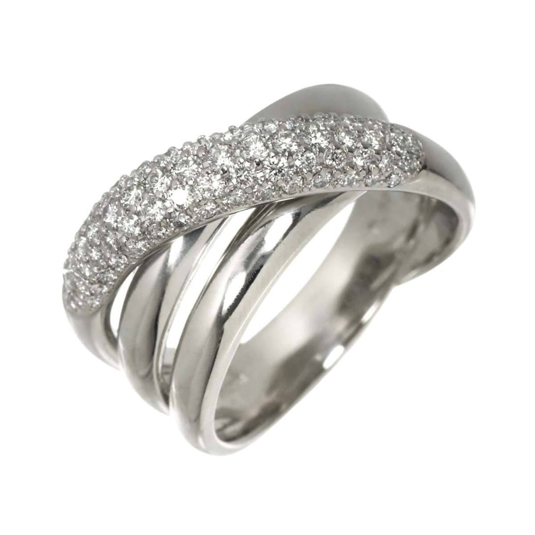 Celine CELINE Diamond Ring 0.83ct Pt Platinum: --- Catalog ---Category: SizeJP Size: 20US Size: 10Category: DesignType: Band ringGender: WomenMaterial: Platinum 900Category: GeneralBrand: Celine--- Item List ---Section: ConditionRanking: Rank SA U