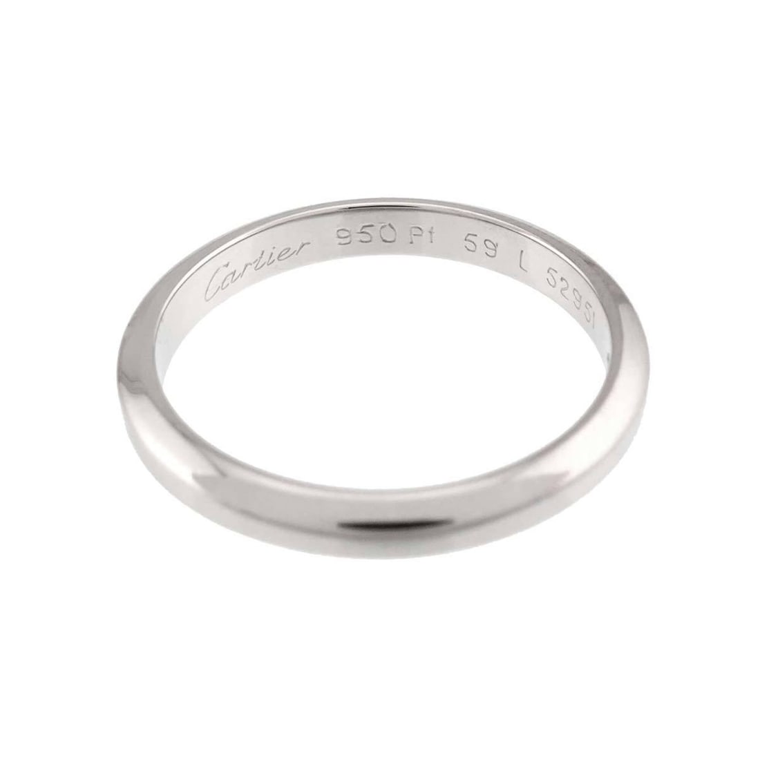 Cartier Declaration Ring #59, Platinum. - 3