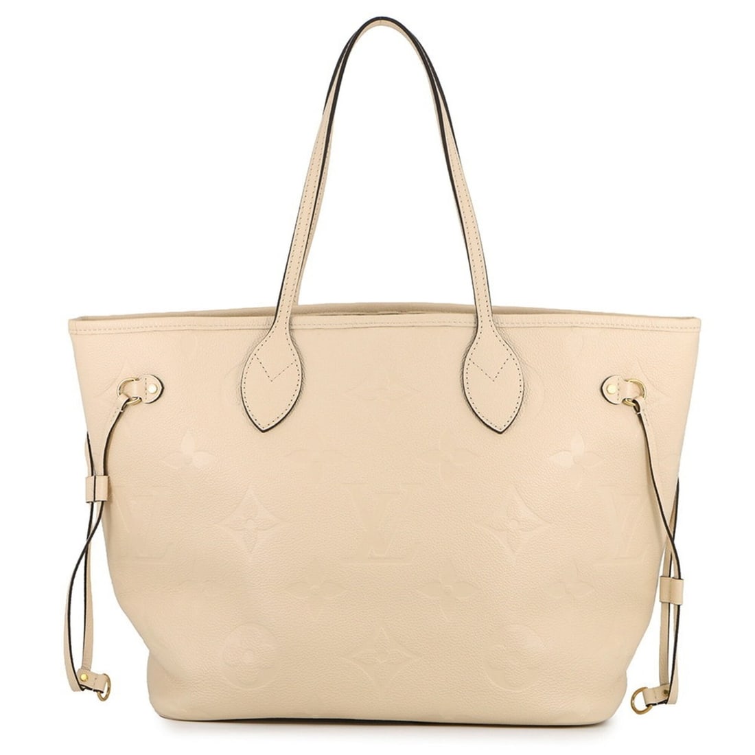Louis Vuitton Tote Bag Monogram Empreinte Neverfull MM M46676 Handbag for Women LOUIS VUITTON: --- Catalog ---Category: SizeSize (HxWxD): 28cm x 32cm x 16cm / 11.02'' x 12.59'' x 6.29''Category: DesignType: Tote bagColor: CreamGender: WomenMaterial: Monogram Empreinte Category: GeneralBrand: Lo