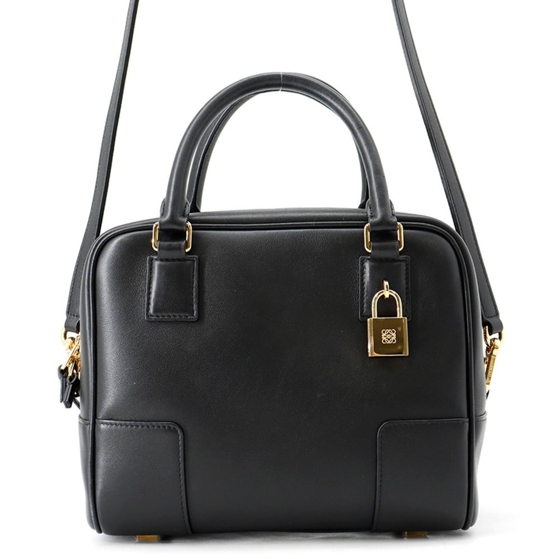 Loewe Amazona 19 A039N10X03 handbag, LOEWE 2-way shoulder bag, black. Loewe. (1 of 18)