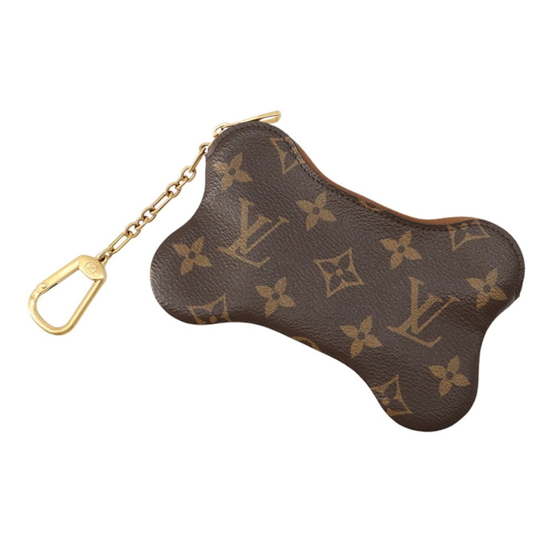 Louis Vuitton handbag pouch Monogram Bone Key Pouch M12616 LOUIS VUITTON brown key case: --- Catalog ---Category: SizeSize (HxWxD): 6.5cm x 14.5cm / 2.55'' x 5.7''Category: DesignType: PouchColor: BrownGender: Women,MenMaterial: Monogram Category: GeneralBrand: Louis VuittonCountry of Ori