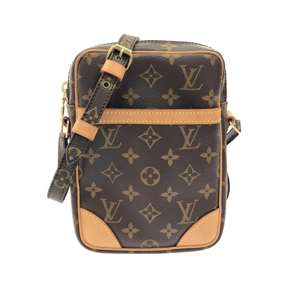 Louis Vuitton Monogram Danube M45266 Shoulder Bag: --- Catalog ---Category: SizeSize (HxWxD): 21cm x 15cm x 4.5cm / 8.26'' x 5.9'' x 1.77''Category: DesignType: Shoulder bagColor: BrownGender: Women,MenMaterial: Coated canvas Category: GeneralMPN: