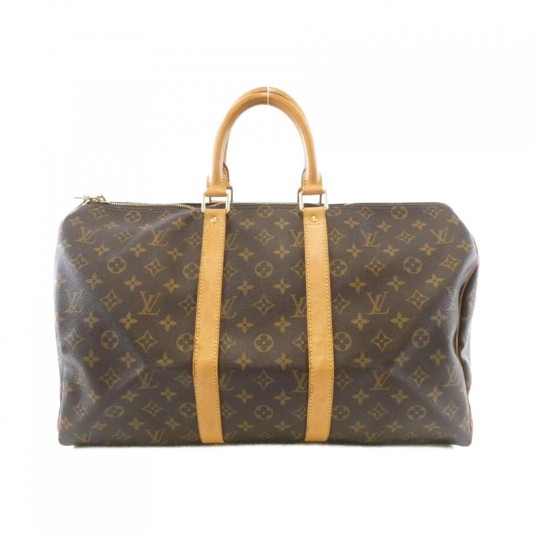 Louis Vuitton Monogram Keepall 45cm M41428 Boston Bag: --- Catalog ---Category: SizeSize (HxWxD): 27cm x 45cm x 20cm / 10.62'' x 17.71'' x 7.87''Category: DesignType: Boston bagColor: BrownGender: Women,MenMaterial: Coated canvas Category: GeneralMPN: