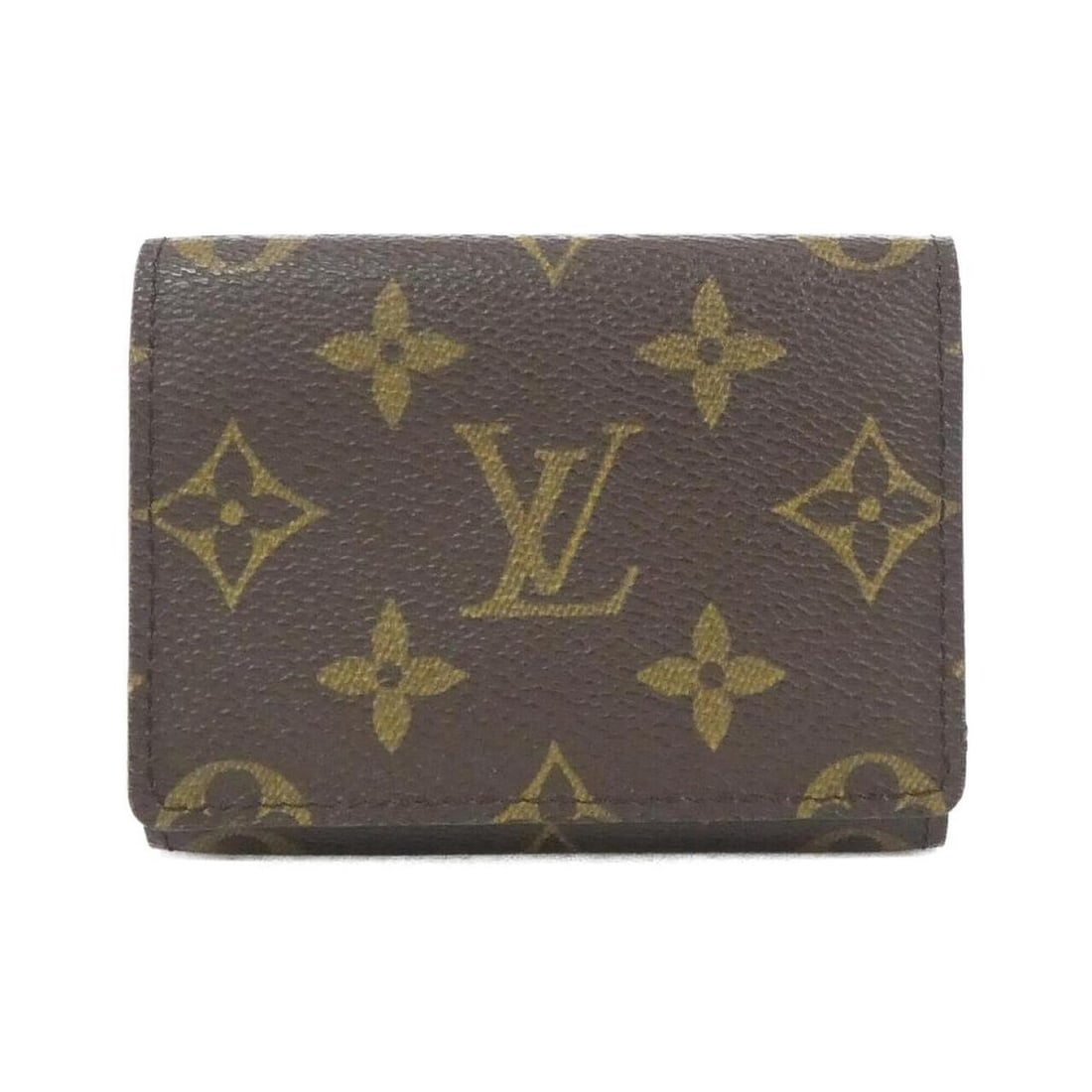 Louis Vuitton Monogram Enveloppe Carte de Visite M62920 Business Card Holder/Card Case: --- Catalog ---Category: DesignType: Card caseColor: BrownGender: Men,WomenMaterial: Coated canvas Category: GeneralMPN: M62920Brand: Louis VuittonCategory: Physical PropertiesSize (HxWxD): 8cm x