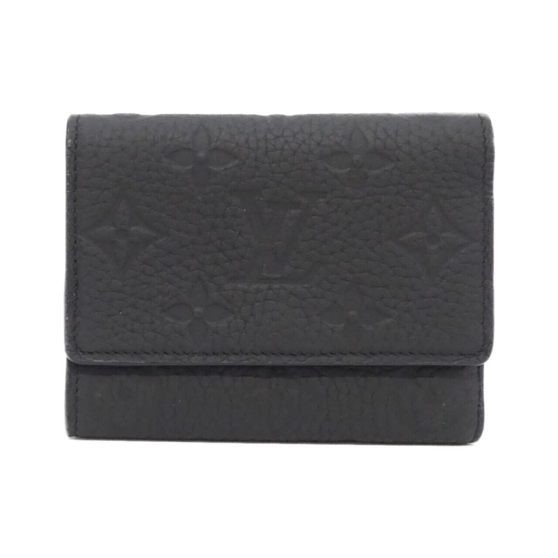 Louis Vuitton Taurillon Monogram Portefeuille Pilot M82556 Wallet: --- Catalog ---Category: SizeSize (HxWxD): 8.5cm x 11cm x 2.5cm / 3.34'' x 4.33'' x 0.98''Category: DesignType: Wallet (tri-fold)Color: BlackGender: Women,MenMaterial: Leather Leather/Fur Type: