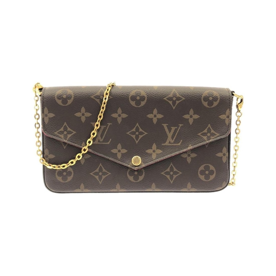 Louis Vuitton Monogram Pochette Felicie M61276 Shoulder Bag: --- Catalog ---Category: SizeSize (HxWxD): 12cm x 21cm x 3cm / 4.72'' x 8.26'' x 1.18''Category: DesignType: Pochette, Pouch, Shoulder bagColor: Marron, MonogramGender: Women,MenMaterial: Coated canva