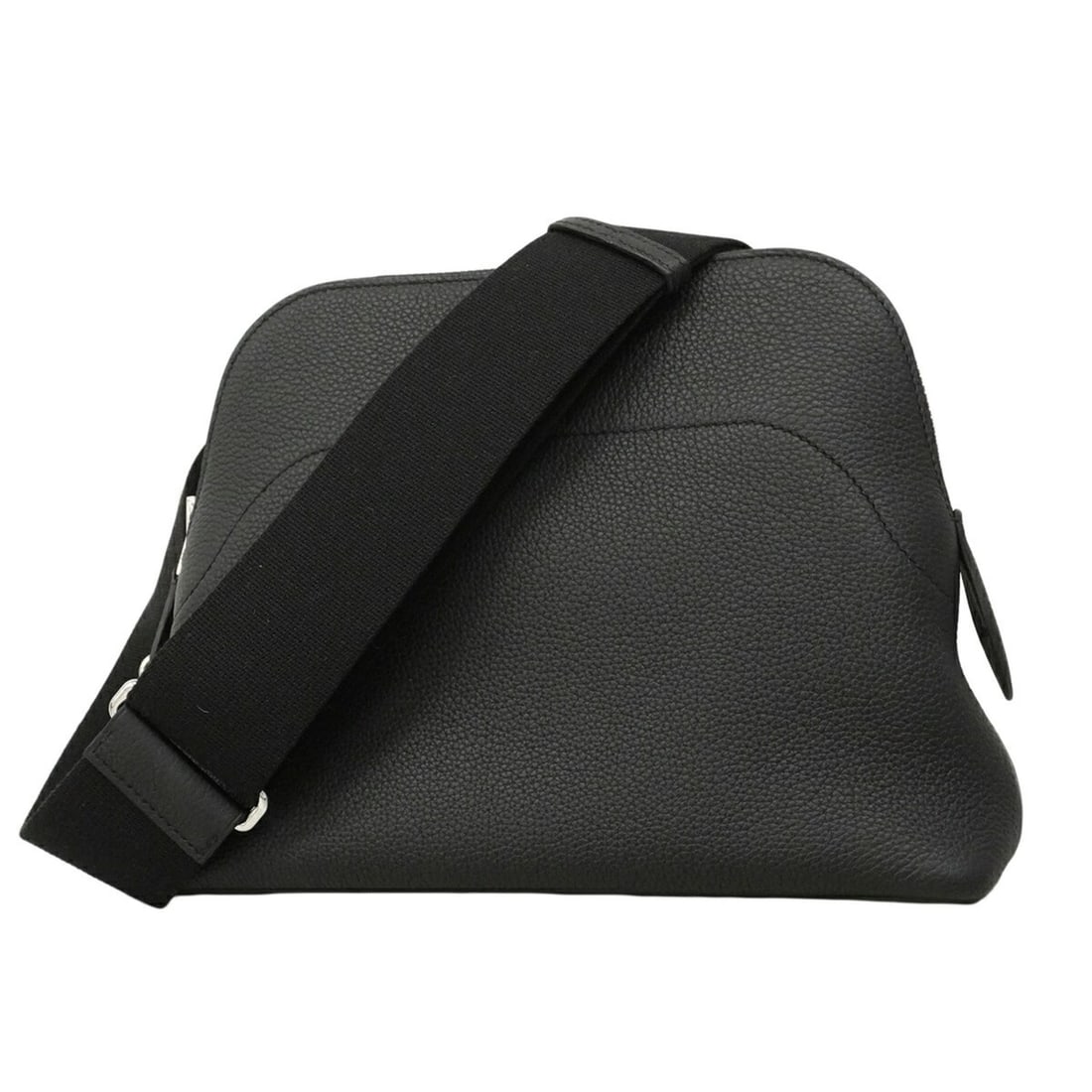 Hermes Bolide Shoulder Bag, Togo Leather, Black, G Stamp, Men's/Women's, P2957245 (1 of 17)