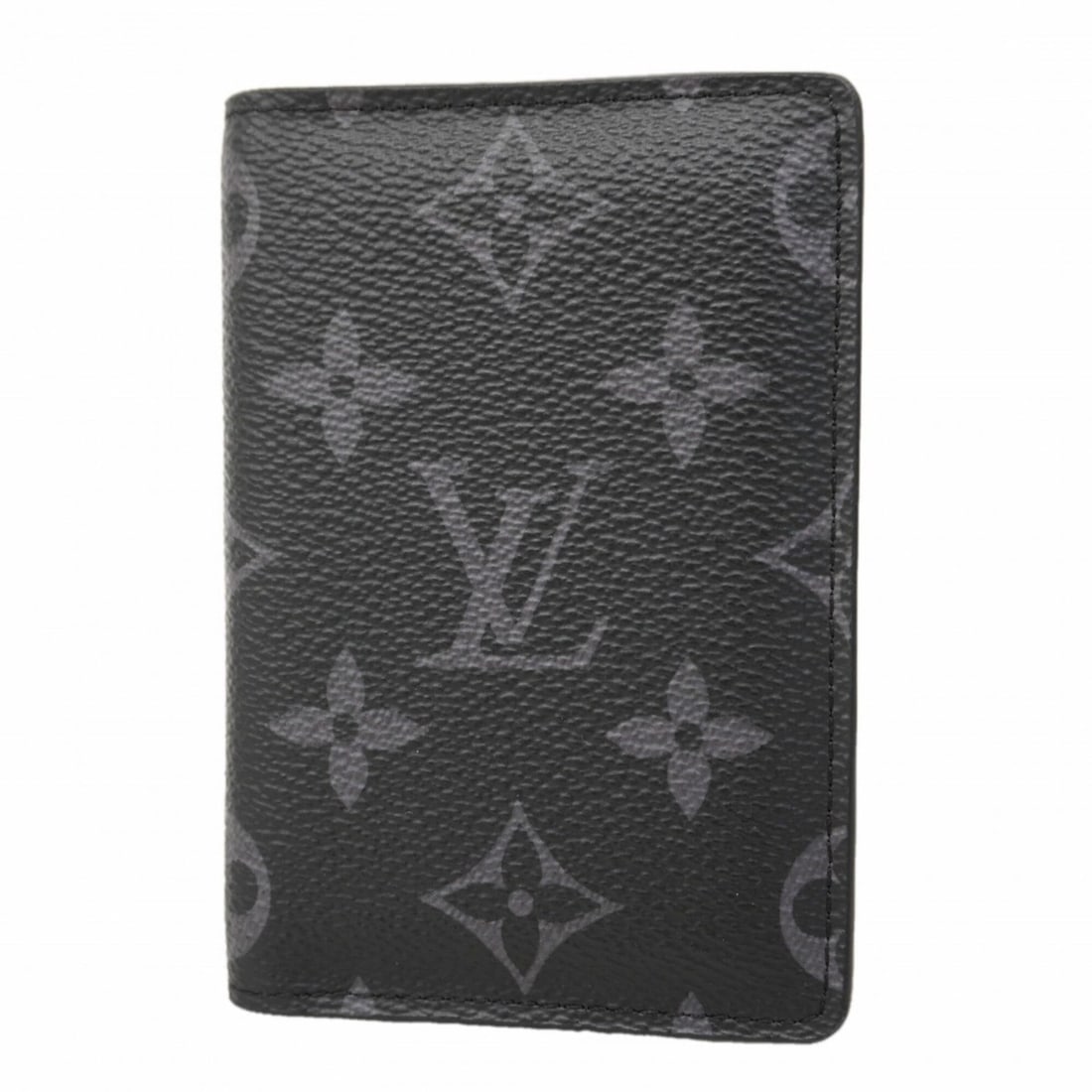 Louis Vuitton Business Card Holder/Card Case, Monogram Eclipse Organizer de Poche, M61696, Black, (1 of 17)