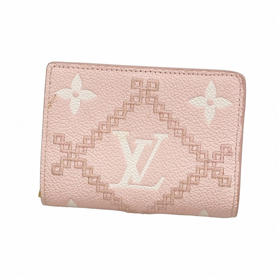 Louis Vuitton Monogram Empreinte Broderie Portefeuille Wallet M81212 Pink Women's: --- Catalog ---Category: SizeSize (HxWxD): 9.5cm x 11cm x 2.5cm / 3.74'' x 4.33'' x 0.98''Category: DesignType: Wallet (bi-fold)Color: PinkGender: WomenCategory: GeneralMPN: M81212Brand: Louis Vuitton