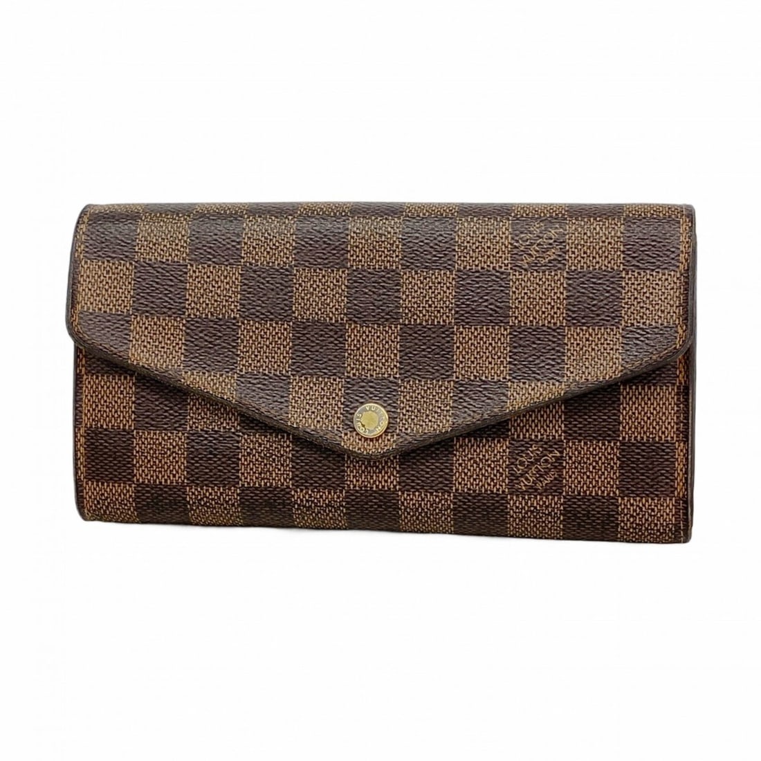 Louis Vuitton Damier Portefeuille Sarah Long Wallet N63209 Ebene Women's: --- Catalog ---Category: SizeSize (HxWxD): 10.5cm x 19cm x 3cm / 4.13'' x 7.48'' x 1.18''Category: DesignType: Long wallet (bi-fold)Color: EbeneGender: WomenCategory: GeneralMPN: N63209Brand: Louis Vu