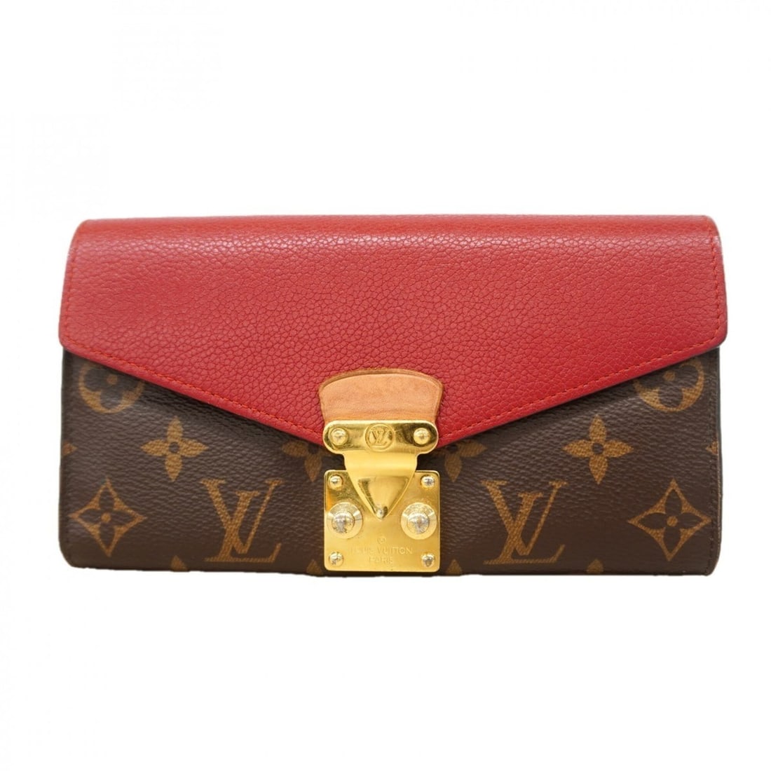 Louis Vuitton Monogram Portefeuille Pallas Long Wallet M58414 Cerise Ladies: --- Catalog ---Category: SizeSize (HxWxD): 11.5cm x 19cm x 3cm / 4.52'' x 7.48'' x 1.18''Category: DesignType: Long wallet (bi-fold)Color: CeriseGender: WomenCategory: GeneralMPN: M58414Brand: Louis V