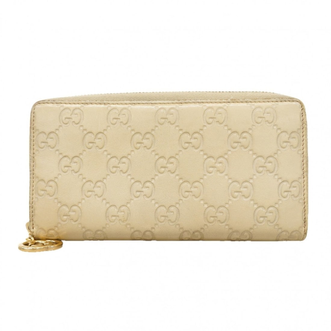 Gucci long wallet, Guccissima pattern, 307982, leather, beige, women's.: --- Catalog ---Category: SizeSize (HxWxD): 10cm x 19cm x 2.5cm / 3.93'' x 7.48'' x 0.98''Category: DesignType: Long wallet (bi-fold)Color: BeigeGender: WomenMaterial: Leather Category: GeneralMPN: 307