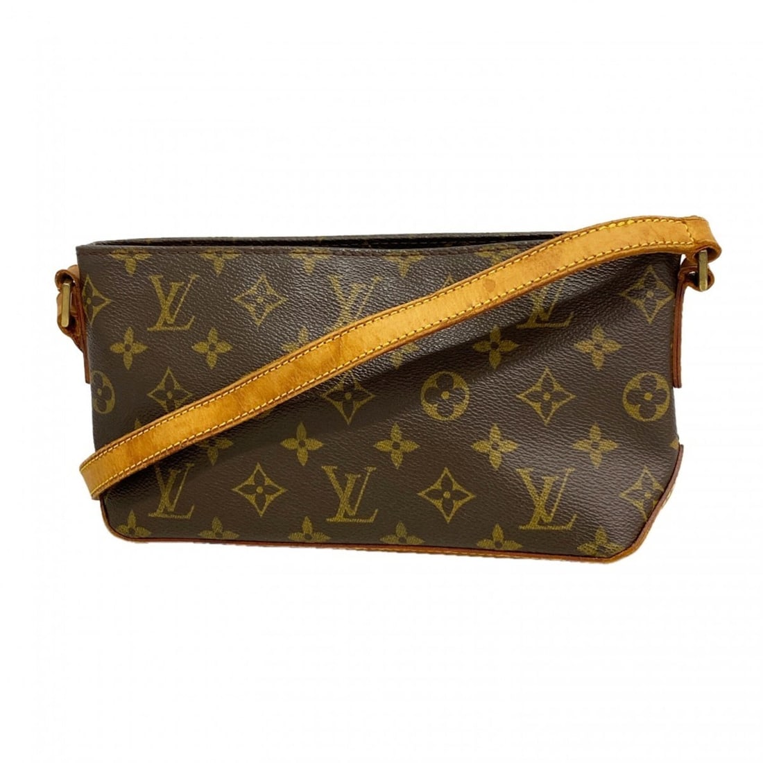 Louis Vuitton Monogram Trotteur Shoulder Bag M51240 Brown Women's: --- Catalog ---Category: SizeSize (HxWxD): 12.5cm x 23cm x 7cm / 4.92'' x 9.05'' x 2.75''Category: DesignType: Shoulder bagColor: BrownGender: WomenCategory: GeneralMPN: M51240Brand: Louis Vuitton--- 