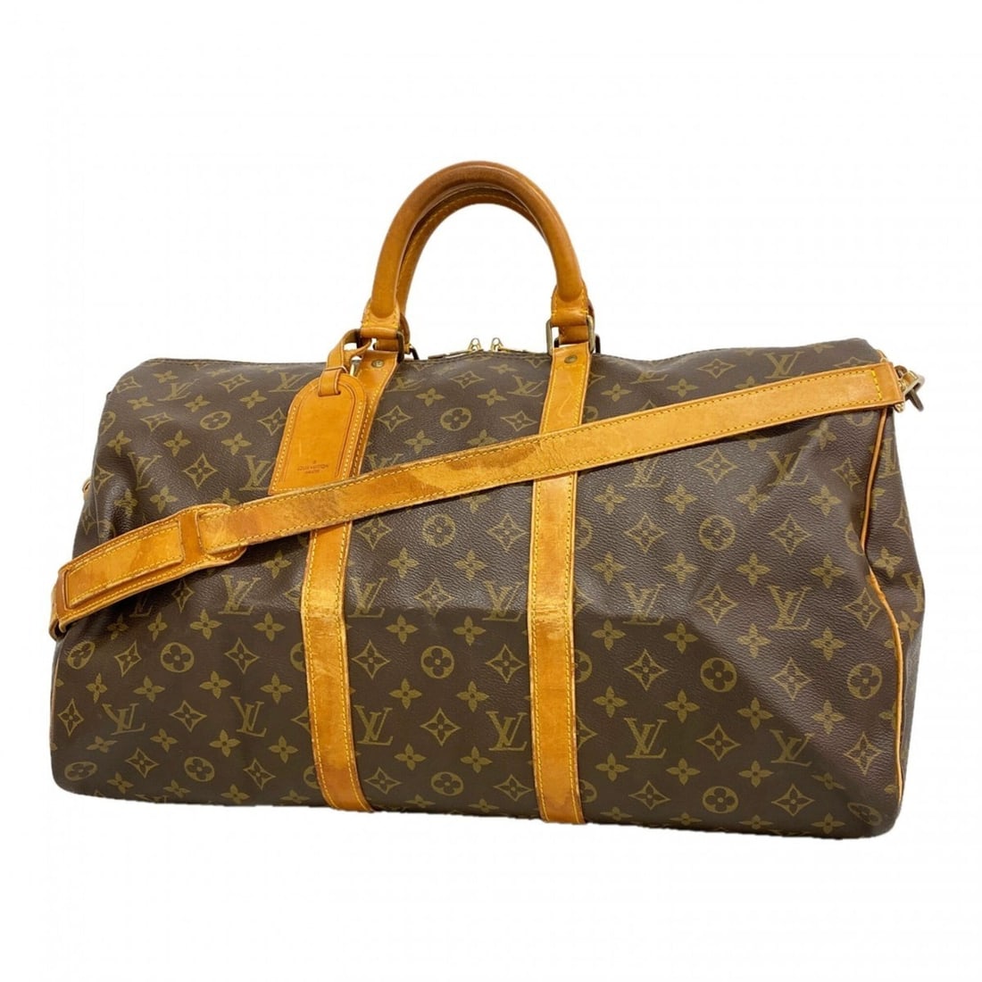 Louis Vuitton Bags - Boston Monogram Keepall Bandoulière 50 M41416 Brown Men's & Women's: --- Catalog ---Category: SizeSize (HxWxD): 29cm x 51cm x 23cm / 11.41'' x 20.07'' x 9.05''Category: DesignType: Boston bagColor: BrownGender: Men,WomenCategory: GeneralMPN: M41416Brand: Louis Vuitton-