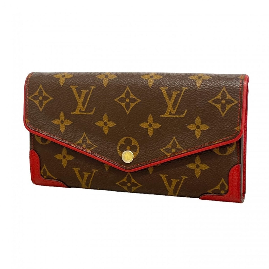 Louis Vuitton Monogram Retiro Portefeuille Sarah Long Wallet M61184 Brown Cerise Women's: --- Catalog ---Category: SizeSize (HxWxD): 10.5cm x 19cm x 2.5cm / 4.13'' x 7.48'' x 0.98''Category: DesignType: Long wallet (bi-fold)Color: Brown, CeriseGender: WomenCategory: GeneralMPN: M61184Brand
