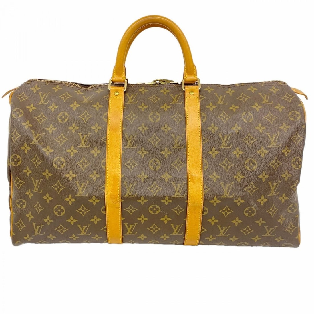 Louis Vuitton Bags - Boston Monogram Keepall 50 M41426 Brown Men's & Women's: --- Catalog ---Category: SizeSize (HxWxD): 28.5cm x 50cm x 22cm / 11.22'' x 19.68'' x 8.66''Category: DesignType: Boston bagColor: BrownGender: Men,WomenCategory: GeneralMPN: M41426Brand: Louis Vuitto