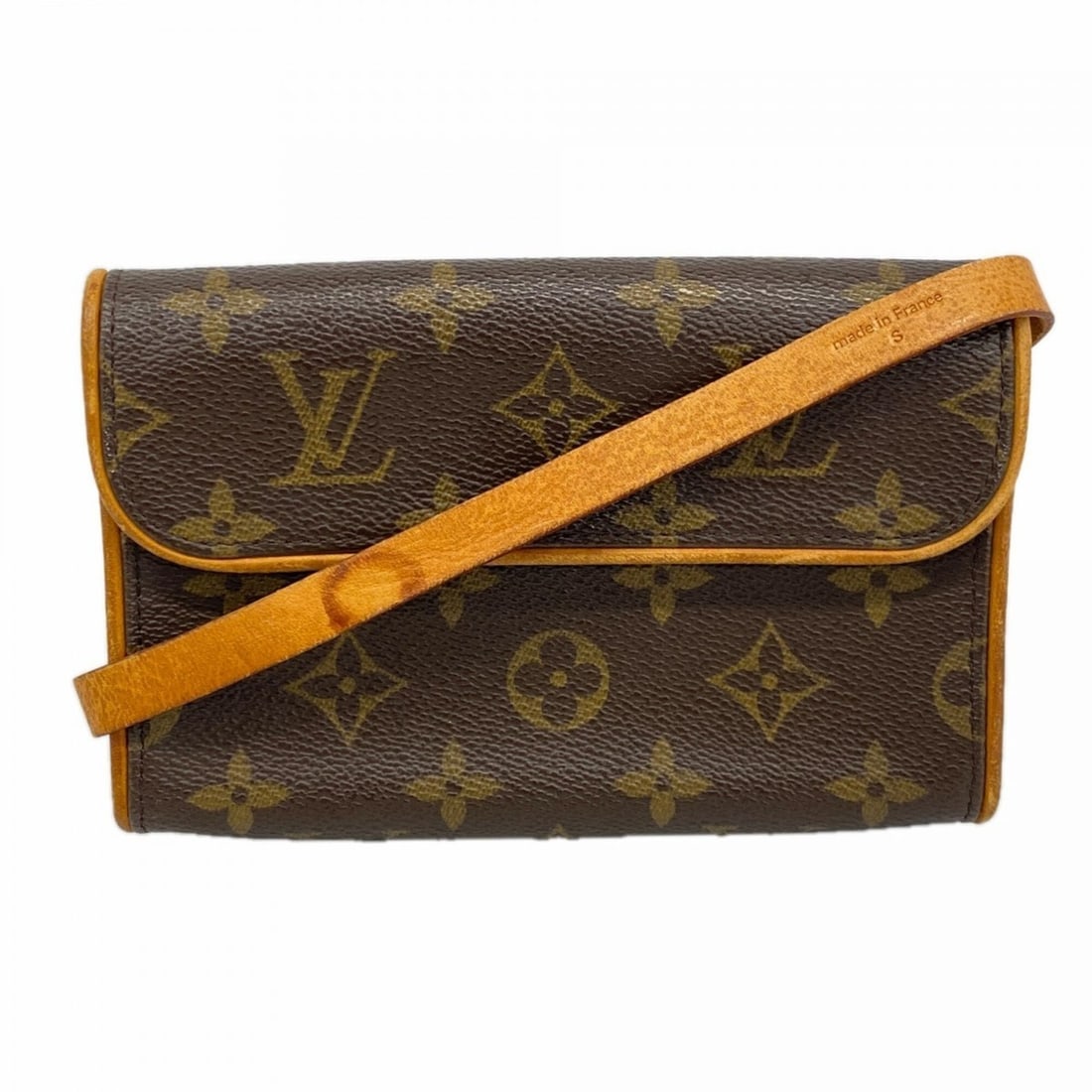 Louis Vuitton Bag/Waist Bag Monogram Pochette Florentine M51855 Brown Women's: --- Catalog ---Category: SizeSize (HxWxD): 10cm x 16.5cm x 4cm / 3.93'' x 6.49'' x 1.57''Category: DesignType: Fanny packColor: BrownGender: WomenCategory: GeneralMPN: M51855Brand: Louis Vuitton--- It