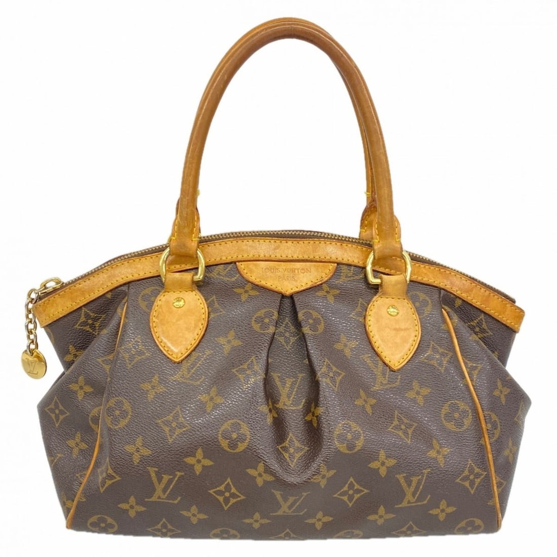 Louis Vuitton Monogram Tivoli PM Handbag M40143 Brown Women's (1 of 19)