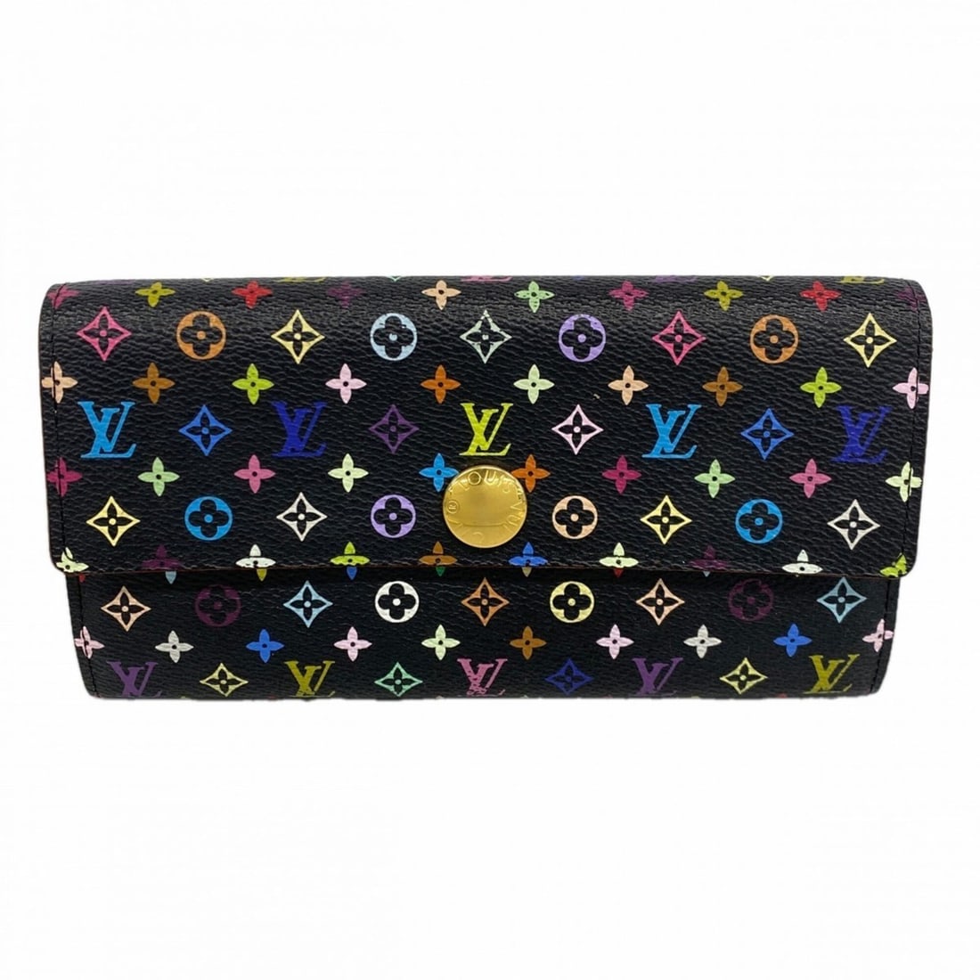 Louis Vuitton Monogram Multicolor Portefeuille Sarah Long Wallet M93748 Noir Pistachio Ladies: --- Catalog ---Category: SizeSize (HxWxD): 10cm x 19cm x 3cm / 3.93'' x 7.48'' x 1.18''Category: DesignType: Long wallet (bi-fold)Color: Noir, PistacheGender: WomenCategory: GeneralMPN: M93748Brand: L
