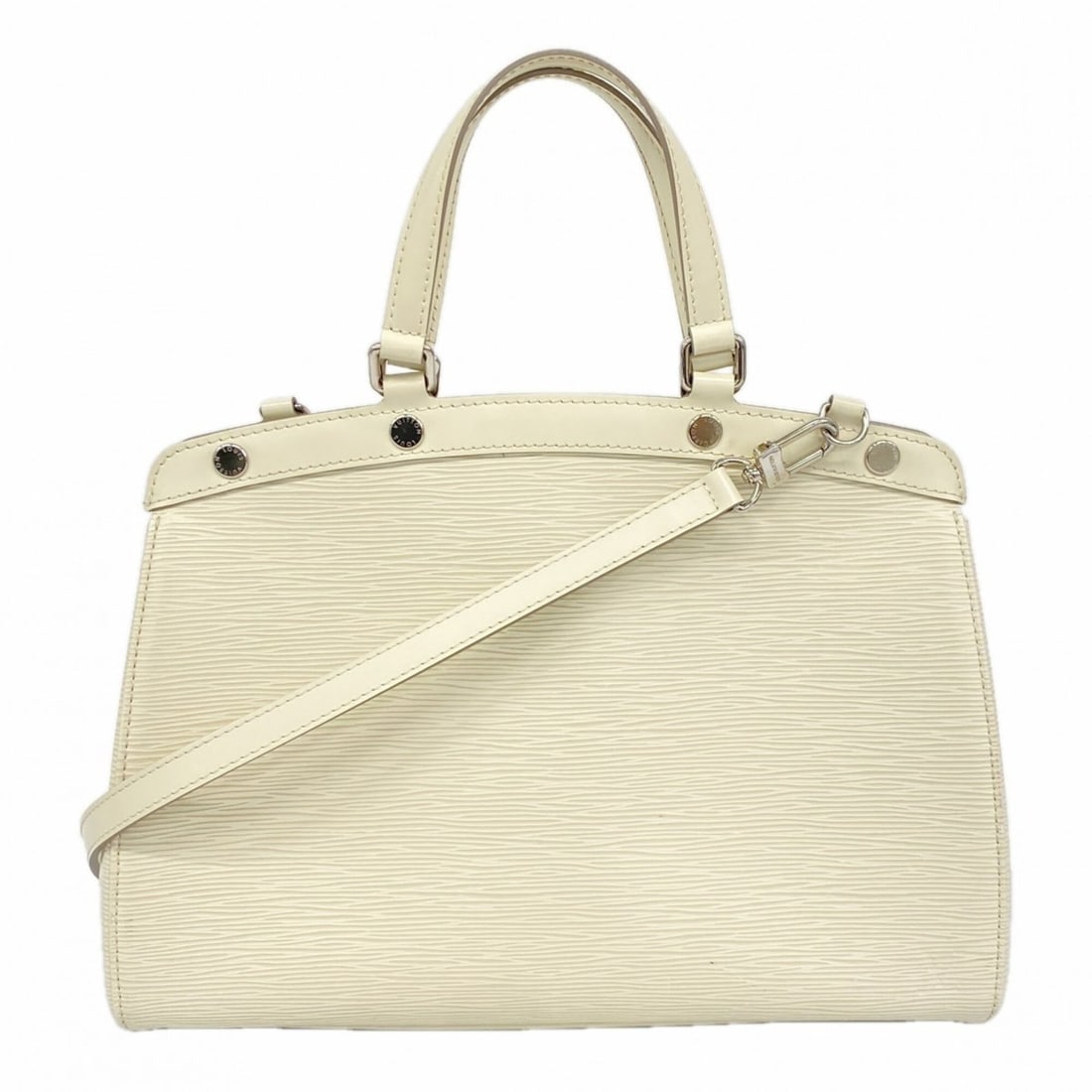 Louis Vuitton Epi Leather MM Handbag M40330 Ivoire 2-way bag for women (1 of 18)