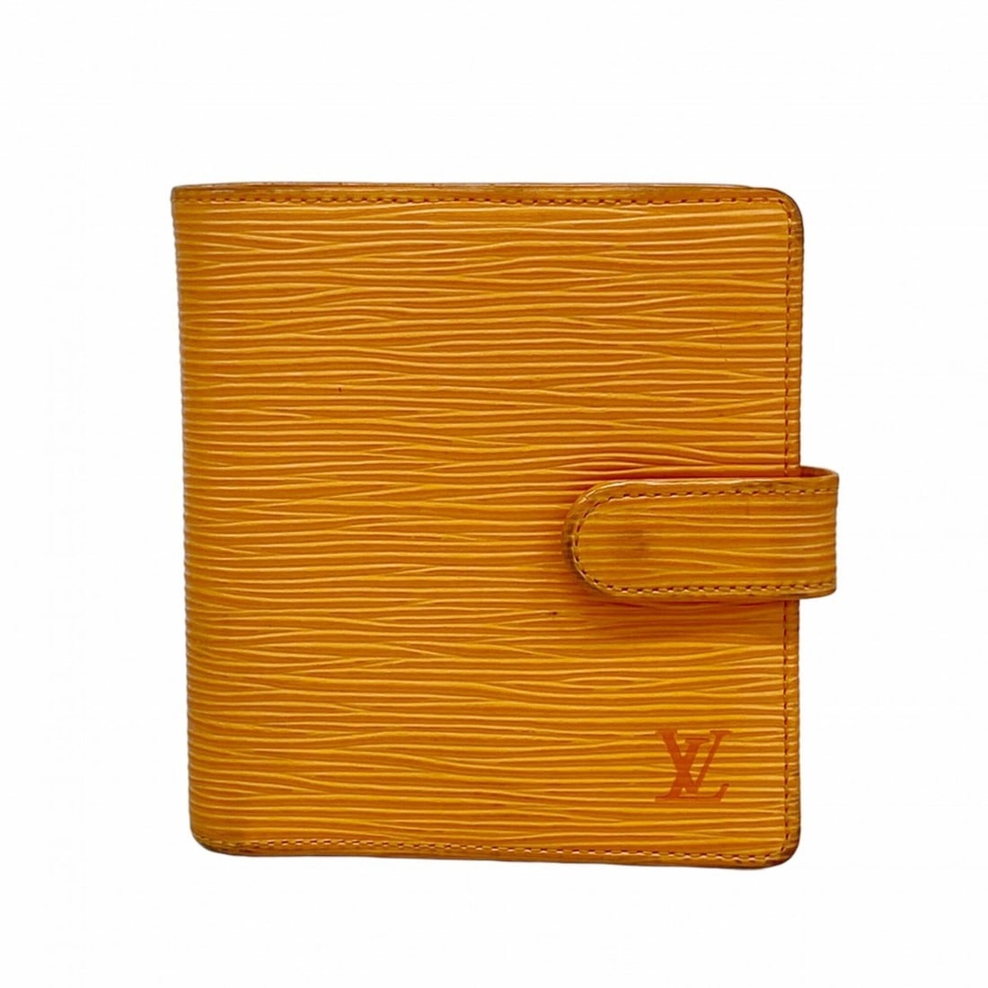 Louis Vuitton Epi Portefeuille Compact Wallet M6355H Mandarin (Women's): --- Catalog ---Category: SizeSize (HxWxD): 12cm x 11cm x 1.5cm / 4.72'' x 4.33'' x 0.59''Category: DesignType: Wallet (bi-fold)Color: MandarinGender: WomenCategory: GeneralMPN: M6355HBrand: Louis Vuit