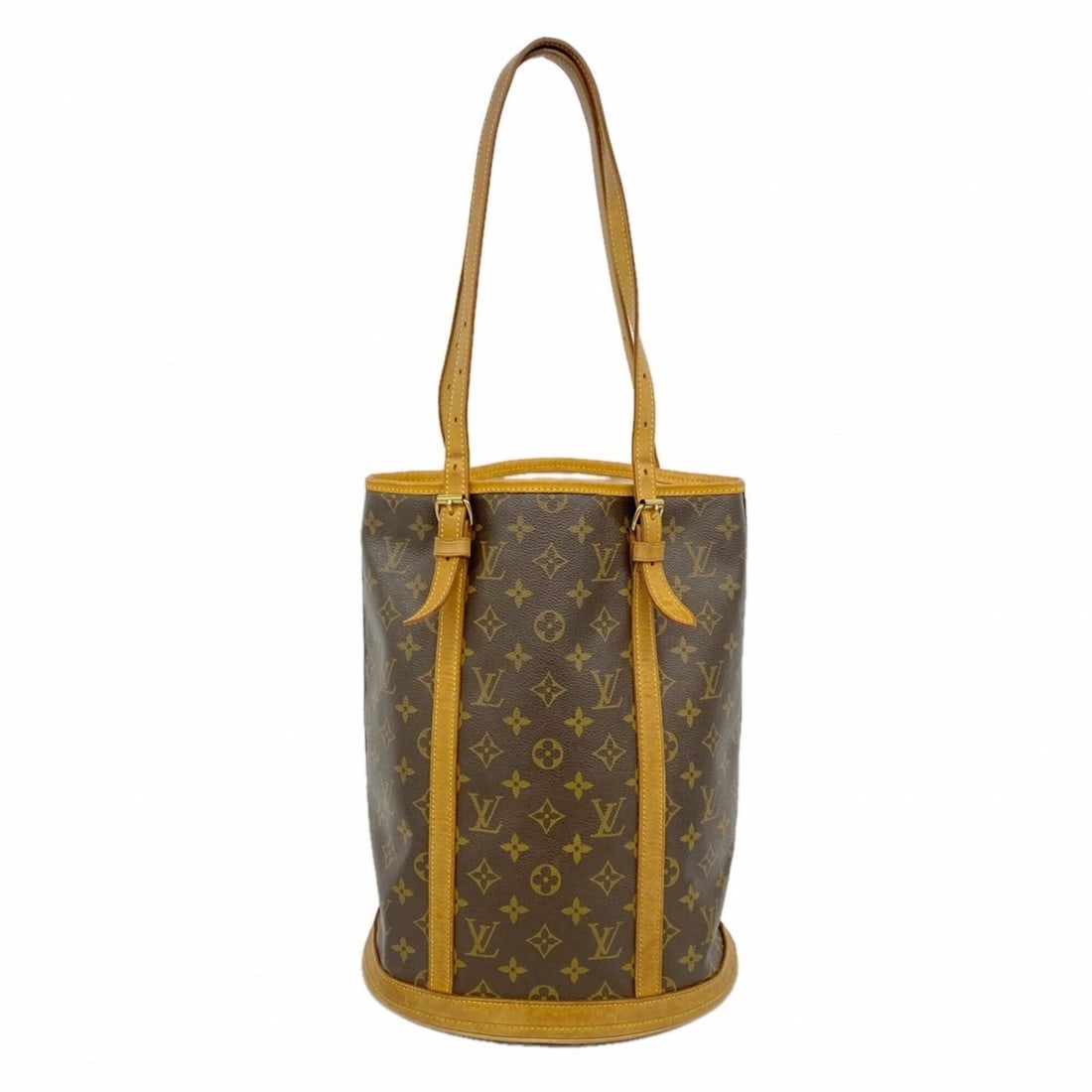 Louis Vuitton Monogram Bucket GM Tote Bag M42236 Brown (Women's): --- Catalog ---Category: SizeSize (HxWxD): 36cm x 27cm x 20cm / 14.17'' x 10.62'' x 7.87''Category: DesignType: Tote bagColor: BrownGender: WomenCategory: GeneralMPN: M42236Brand: Louis Vuitton--- Ite