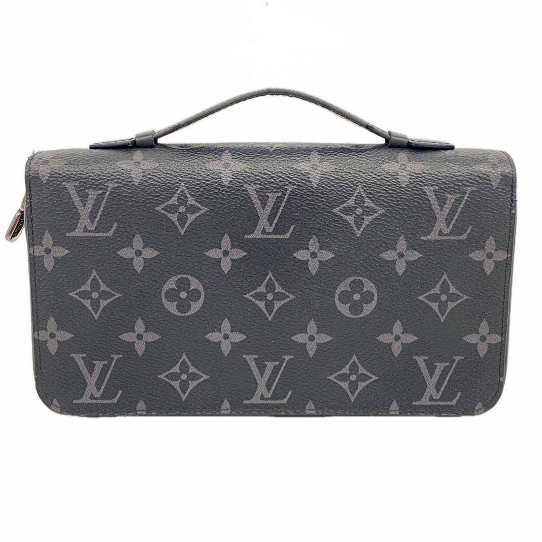 Louis Vuitton Monogram Eclipse Zippy XL Long Wallet M61698 Black Gray Men's: --- Catalog ---Category: SizeSize (HxWxD): 13cm x 22cm x 4.5cm / 5.11'' x 8.66'' x 1.77''Category: DesignType: Long wallet (bi-fold)Color: Black, GrayGender: MenCategory: GeneralMPN: M61698Brand: Loui