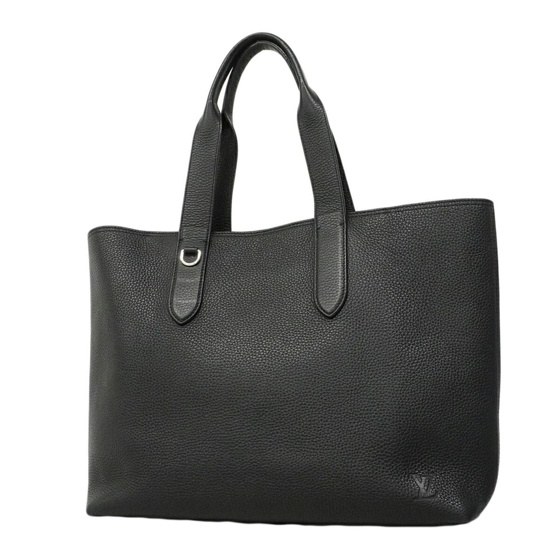 Louis Vuitton Tote Bag, Taurillon Leather, Cabas Voyage NV, M52817, Black, Men's (1 of 15)