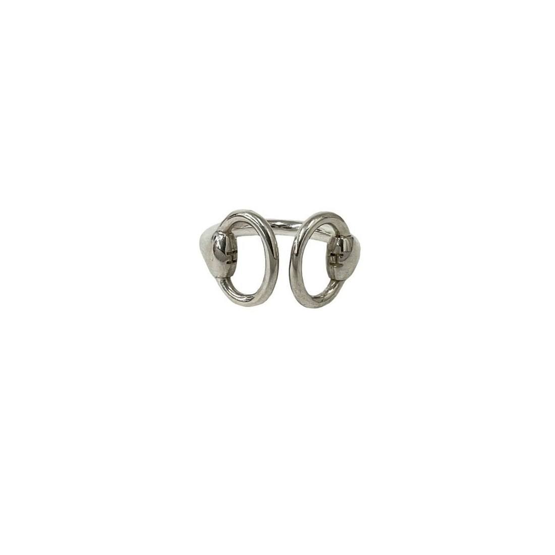 HERMES Vintage Nausicaä Ring, Sterling Silver 925, Accessory, 74746: --- Catalog ---Category: SizeJP Size: 13US Size: 6.5Category: DesignType: Band ringColor: SilverGender: WomenMaterial: Silver 925Category: GeneralBrand: Hermes--- Item List ---Section: ConditionRankin