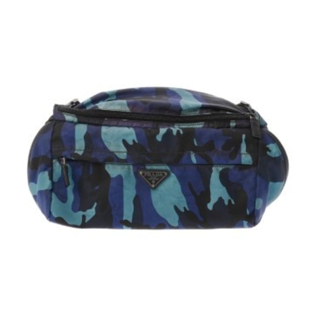 PRADA camouflage blue VA0768 men's/women's nylon shoulder bag, AB rank, pre-owned, Ginzo.: --- Catalog ---Category: SizeSize (HxWxD): 20cm x 33cm x 16cm / 7.87'' x 12.99'' x 6.29''Category: DesignType: Shoulder bagColor: BlueGender: Men,WomenMaterial: Nylon Category: GeneralMPN:
