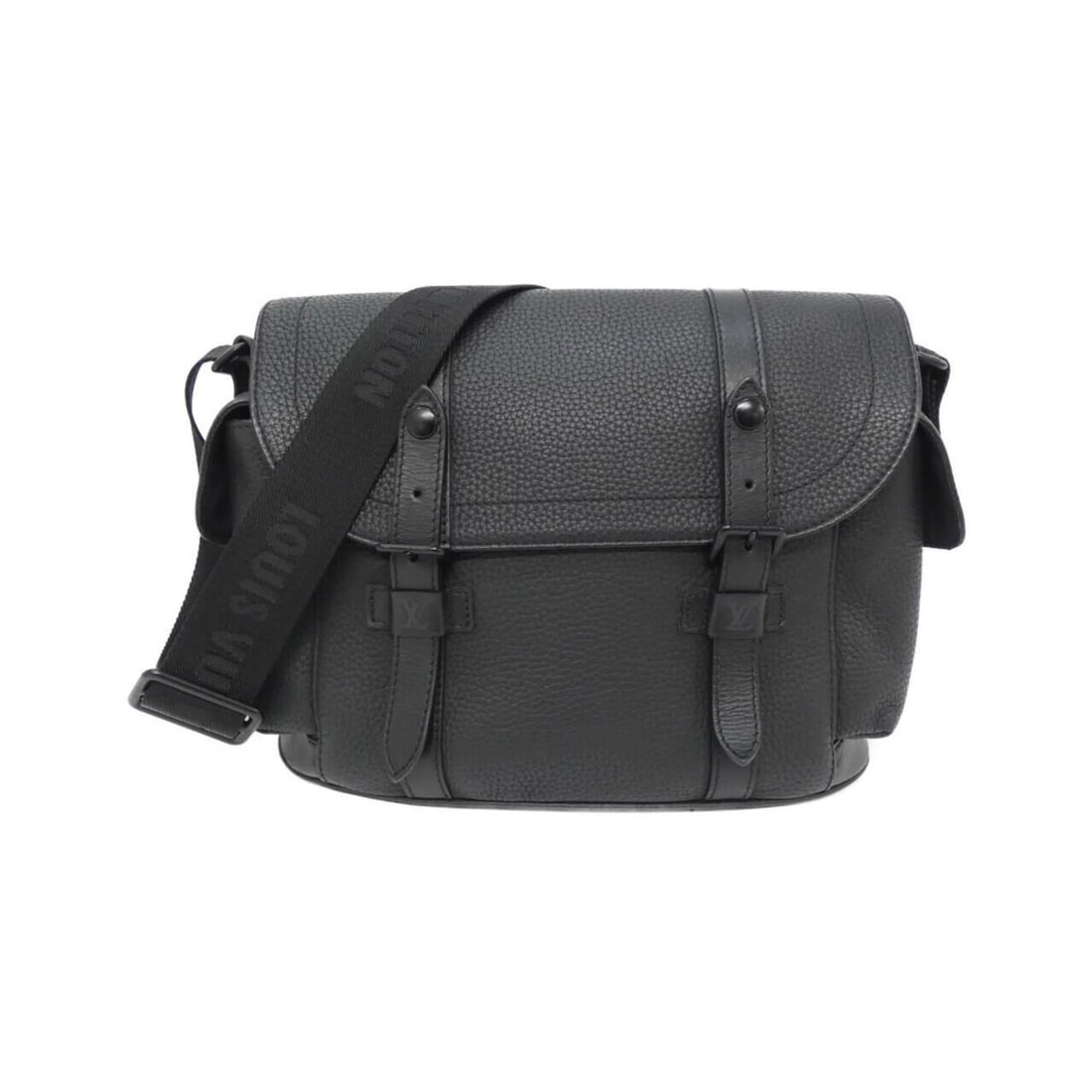Louis Vuitton Taurillon Christopher Messenger M58476 Shoulder Bag: --- Catalog ---Category: SizeSize (HxWxD): 25cm x 29cm x 9cm / 9.84'' x 11.41'' x 3.54''Category: DesignType: Shoulder bagColor: BlackGender: Women,MenMaterial: Leather Leather/Fur Type: Calf