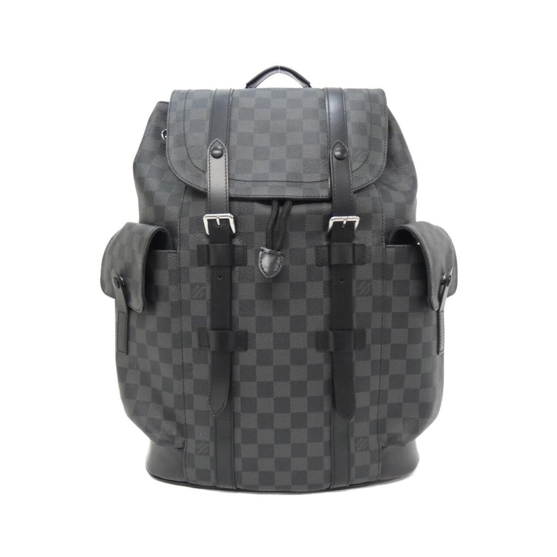 Louis Vuitton Damier Graphite Christopher MM N41379 Backpack: --- Catalog ---Category: SizeSize (HxWxD): 47cm x 34cm x 12cm / 18.5'' x 13.38'' x 4.72''Category: DesignType: BackpackColor: GraphiteGender: MenMaterial: Coated canvas Hardware Color: