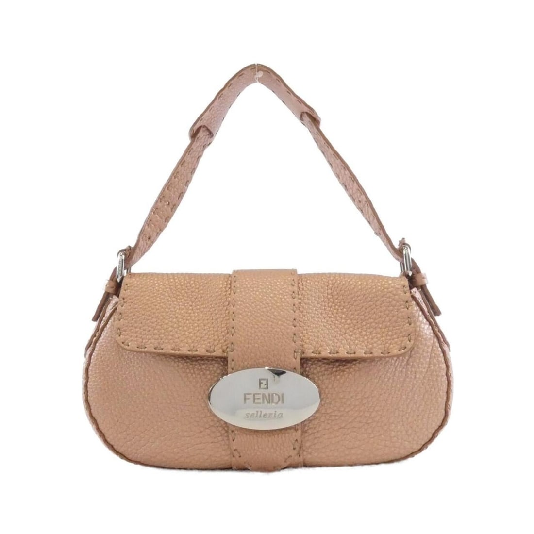 Fendi Selleria 8BR407 NDU Shoulder Bag: --- Catalog ---Category: SizeSize (HxWxD): 15cm x 22cm x 5cm / 5.9'' x 8.66'' x 1.96''Category: DesignType: Shoulder bagColor: PinkGender: WomenMaterial: Leather Hardware Color: SilverCategory: