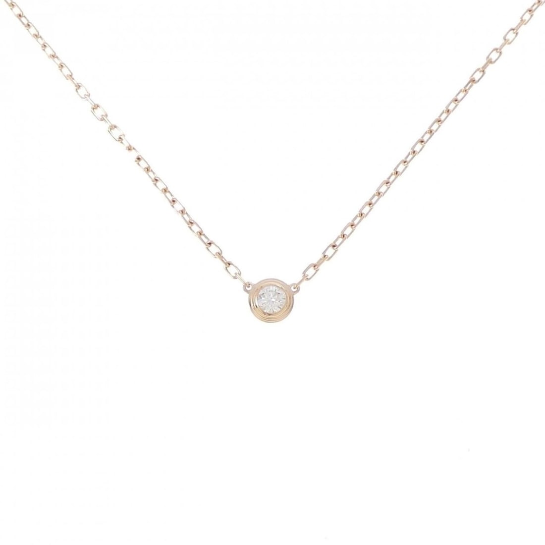 Cartier Damour Small Necklace: --- Catalog ---Category: SizePendant Size: 4.5mm / 0.17''Neck Circumference: 38 cm - 41 cm / 14.96'' - 16.14''Category: DesignGender: WomenMaterial: Pink gold (18K)Necklace Type: NecklaceCategory:
