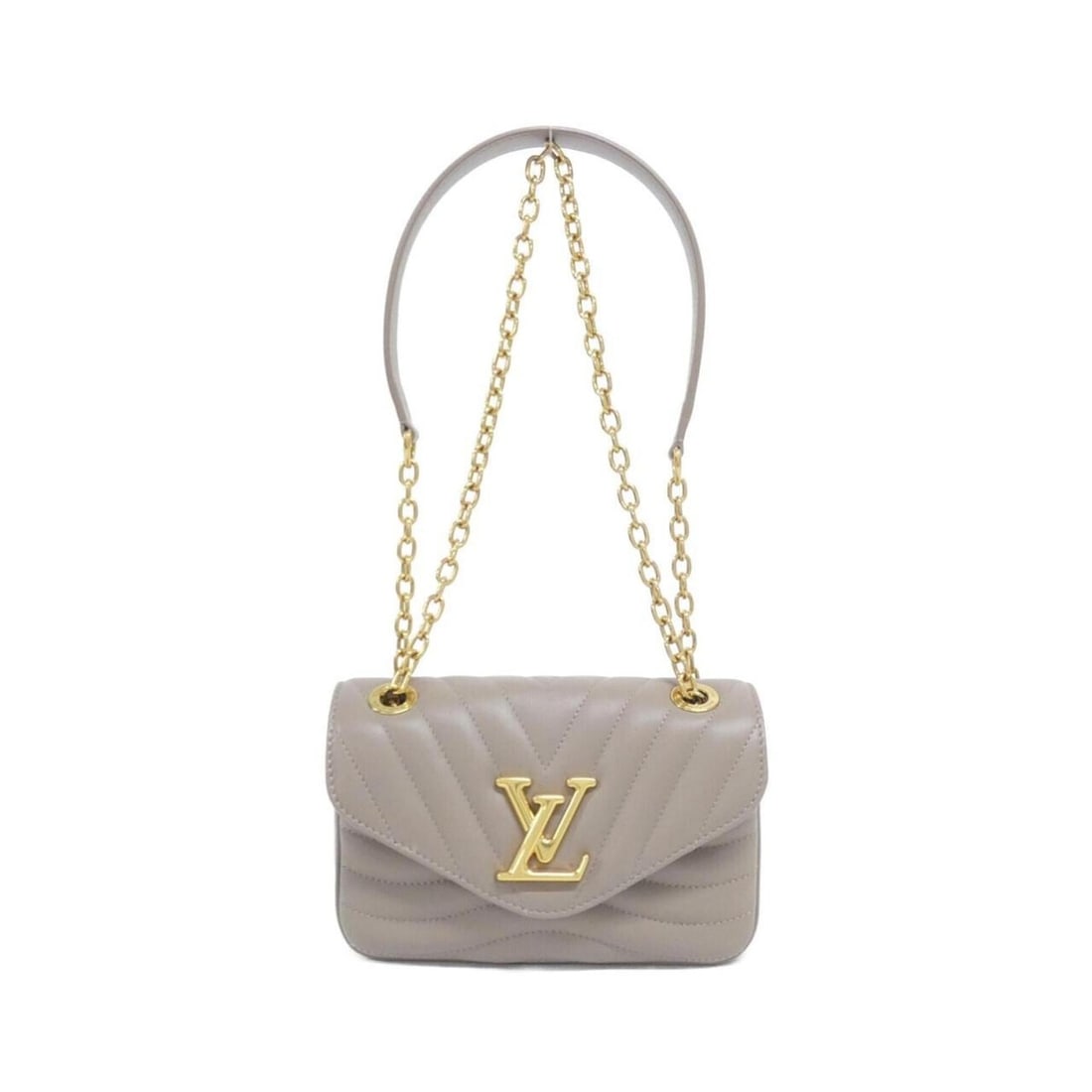 Louis Vuitton New Wave Chain Bag PM M58550 Shoulder: --- Catalog ---Category: SizeSize (HxWxD): 13cm x 21cm x 6cm / 5.11'' x 8.26'' x 2.36''Category: DesignType: Shoulder bagColor: TaupeGender: Women,MenMaterial: Leather Leather/Fur Type: Calf