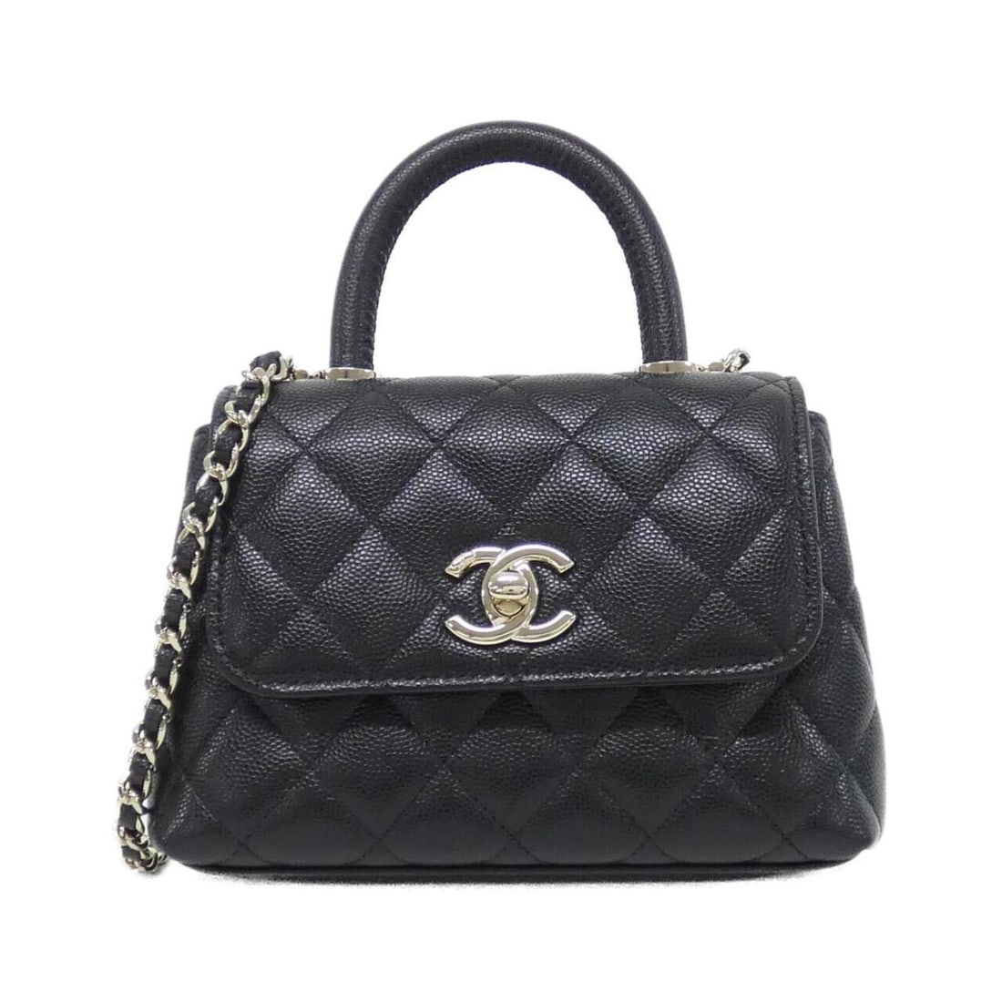 Chanel AP4244 Handbag, Clutch, Shoulder Bag: --- Catalog ---Category: SizeSize (HxWxD): 12cm x 16cm x 5cm / 4.72'' x 6.29'' x 1.96''Category: DesignType: Clutch bag, Shoulder bagColor: BlackGender: WomenMaterial: Grained Calfskin Category: