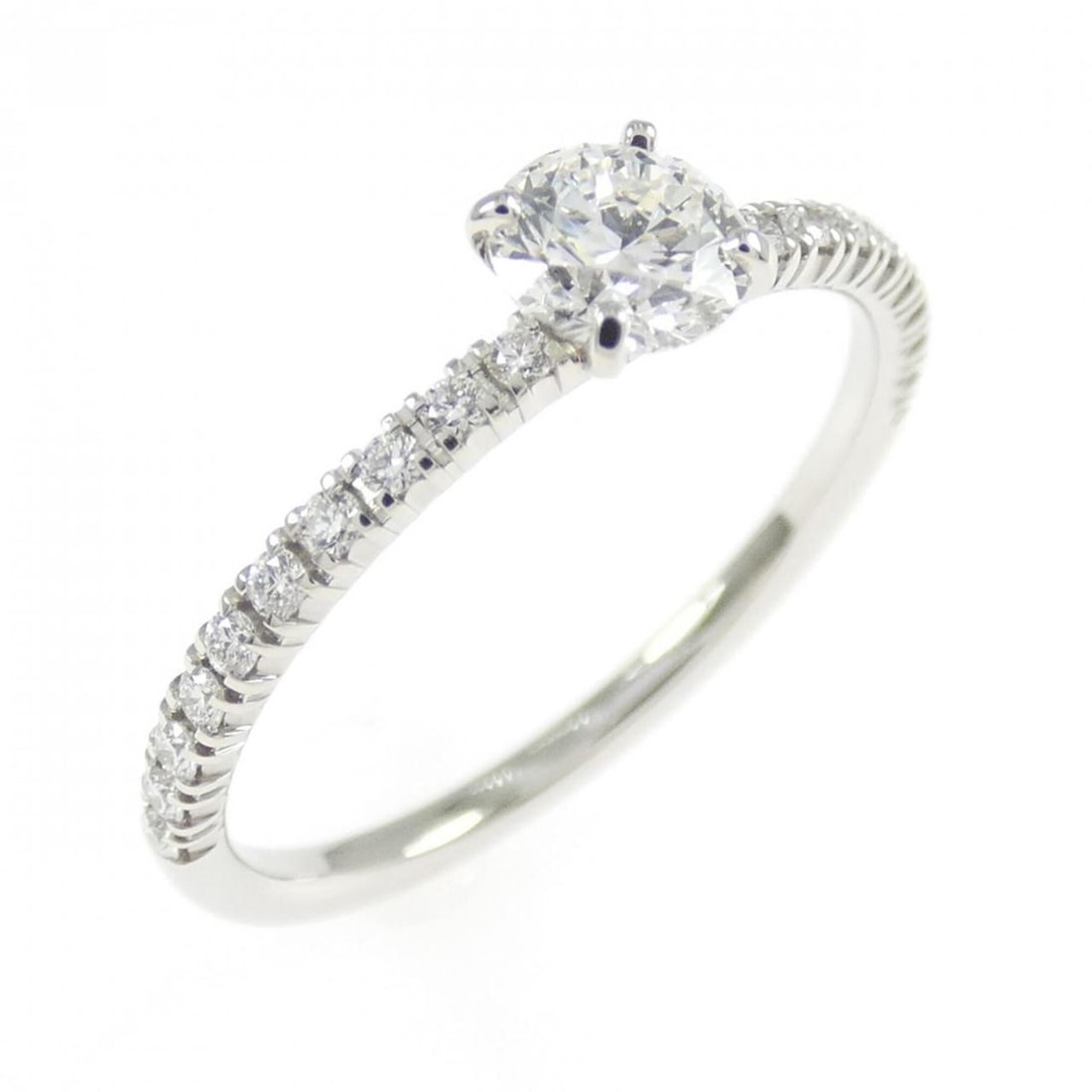 Cartier Etincelle Ring 0.30CT: --- Catalog ---Category: SizeWidth: 4.2mm / 0.17''Weight: 1.8g / 0.06oz.JP Size: 9US Size: 5Category: DesignType: Band ringStone: DiamondGender: WomenMaterial: Platinum 950Weight (ct.): 0.30Category: