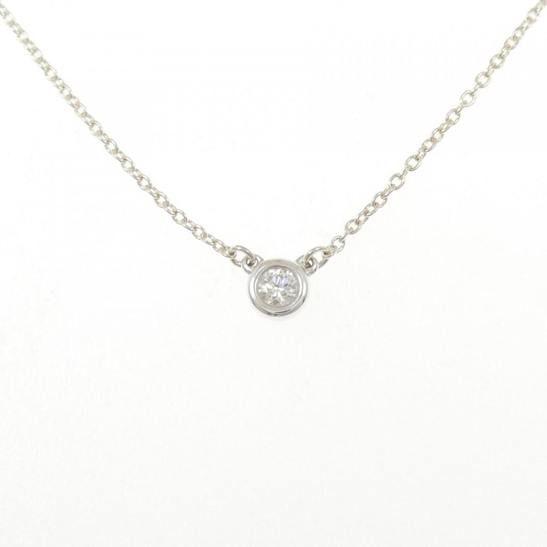 Tiffany & Co. By the Yard Necklace: --- Catalog ---Category: SizeWidth: 1mm / 0.04''Diameter: 4.5mm / 0.17''Neck Circumference: 47 cm / 18.5''Category: DesignStone: DiamondGender: WomenMaterial: Silver 925Necklace Type: