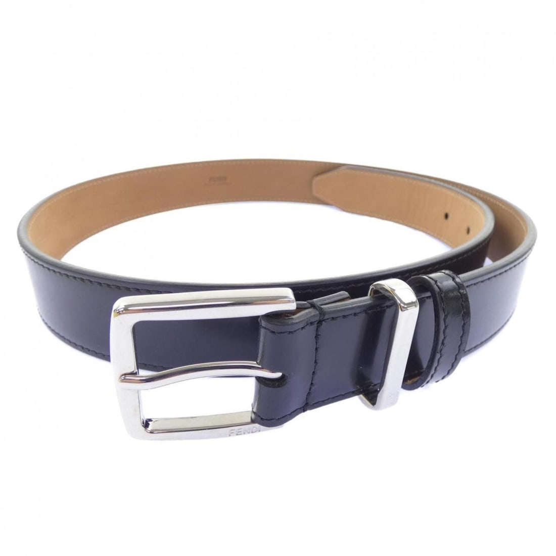 Fendi belt: --- Catalog ---Category: SizeWidth: 3cm / 1.18''Length: 75cm - 85cm / 29.52'' - 33.46''Category: DesignType: Standard beltColor: BlackGender: WomenCategory: GeneralBrand: Fendi--- Item List