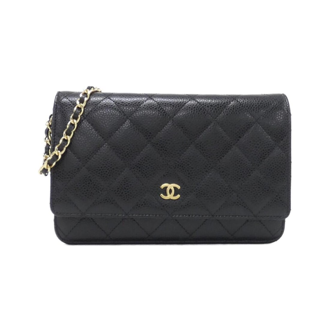 Chanel Timeless Classic Line 33814 Wallet Chain: --- Catalog ---Category: SizeSize (HxWxD): 12cm x 19cm x 4cm / 4.72'' x 7.48'' x 1.57''Category: DesignType: Chain/Shoulder walletColor: Black, BordeauxGender: WomenMaterial: Grained Calfskin