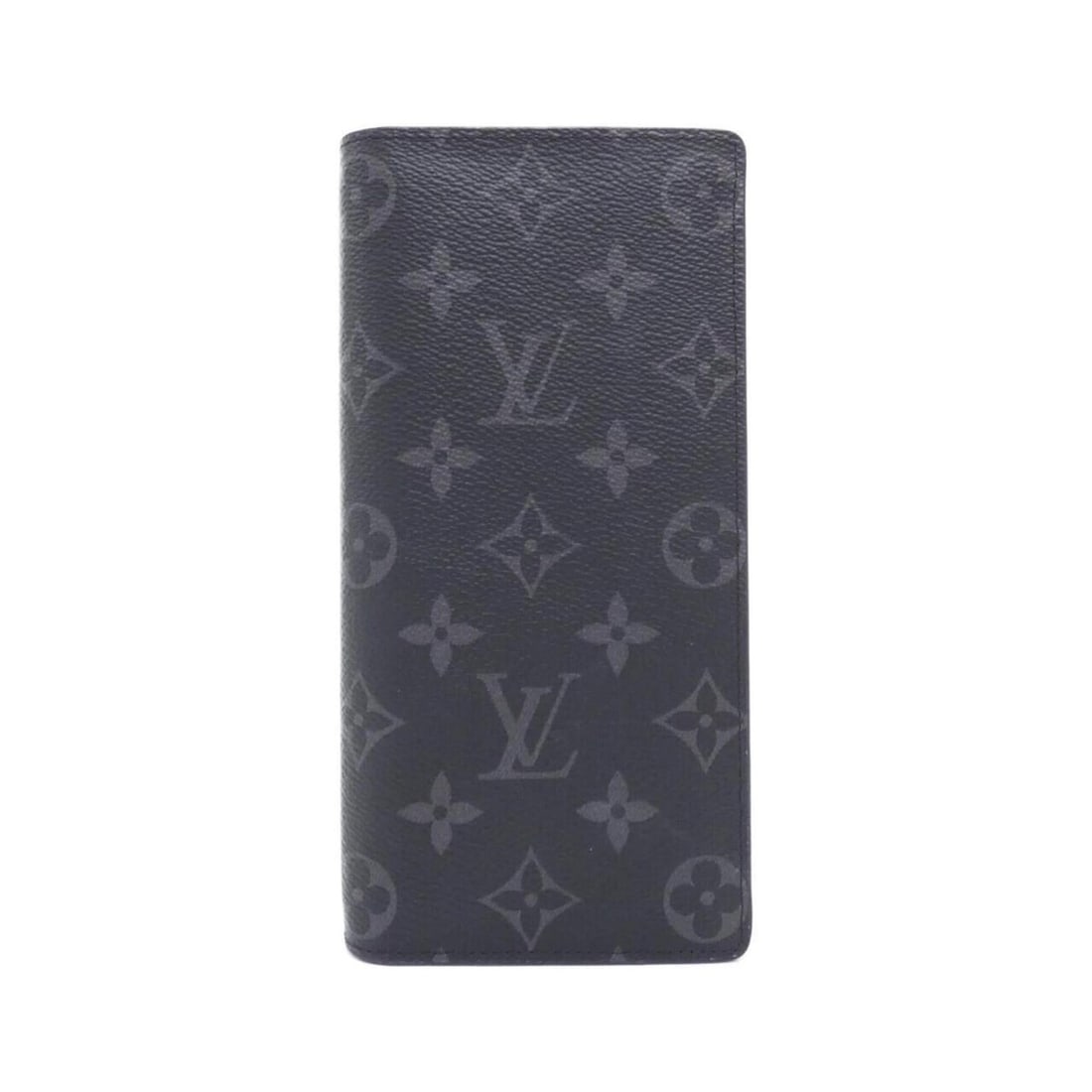 Louis Vuitton Monogram Eclipse Portefeuille Brazza M61697 Wallet (1 of 17)