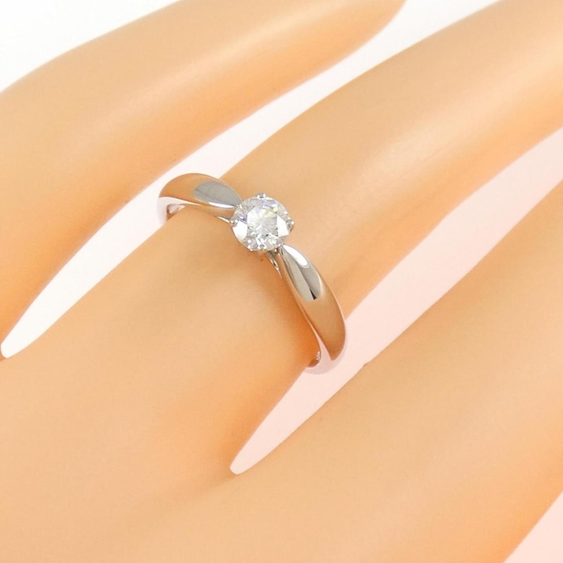 Tiffany Harmony Ring 0.23CT E VS1 3EXT - 5
