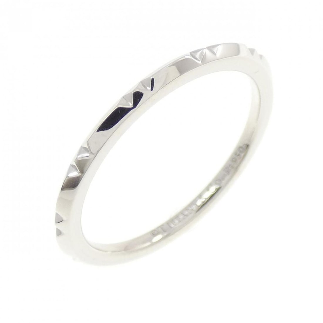 Tiffany T True Band Ring: --- Catalog ---Category: SizeJP Size: 13US Size: 6.5Category: DesignType: Band ringGender: WomenMaterial: Platinum 950Category: GeneralBrand: Tiffany--- Item List ---Section: ConditionRanking: Rank A