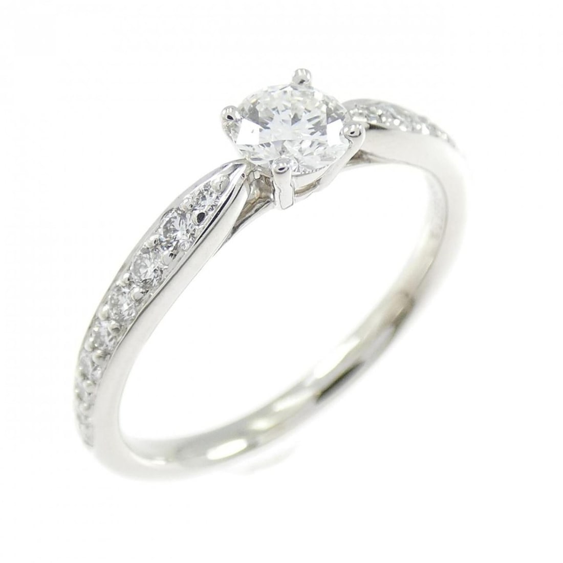 Tiffany Harmony Ring 0.29CT: --- Catalog ---Category: SizeJP Size: 11.5US Size: 6Category: DesignColor: SilverGender: WomenMaterial: Platinum 950Category: GeneralBrand: Tiffany--- Item List ---Section: ConditionRanking: Rank A