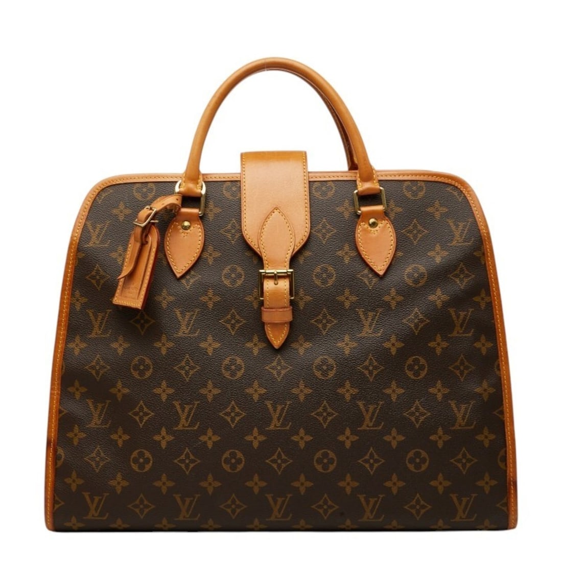 Louis Vuitton Monogram Rivoli Business Bag Briefcase Document M53380 Brown Leather Women's LOUIS: --- Catalog ---Category: SizeSize (HxWxD): 32cm x 41cm x 11cm / 12.59'' x 16.14'' x 4.33''Category: DesignType: BriefcaseColor: BrownGender: WomenMaterial: PVC , Leather Category: GeneralMPN: