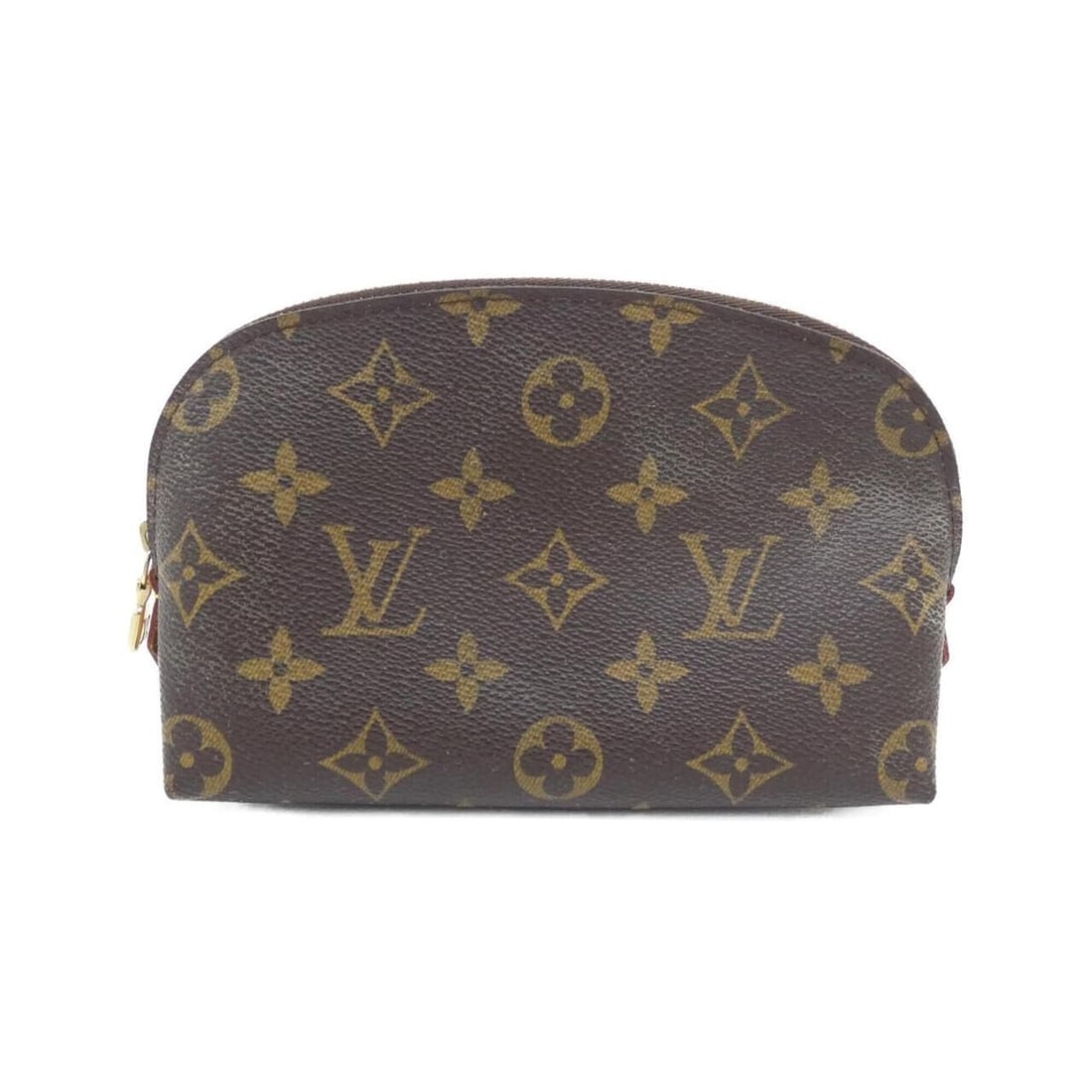 Louis Vuitton Monogram Pochette Cosmetic PM M47515 Handbag Pouch: --- Catalog ---Category: SizeSize (HxWxD): 12cm x 17cm x 6cm / 4.72'' x 6.69'' x 2.36''Category: DesignType: Handbag, PochetteColor: MarronGender: WomenMaterial: Coated canvas Hardware Color: