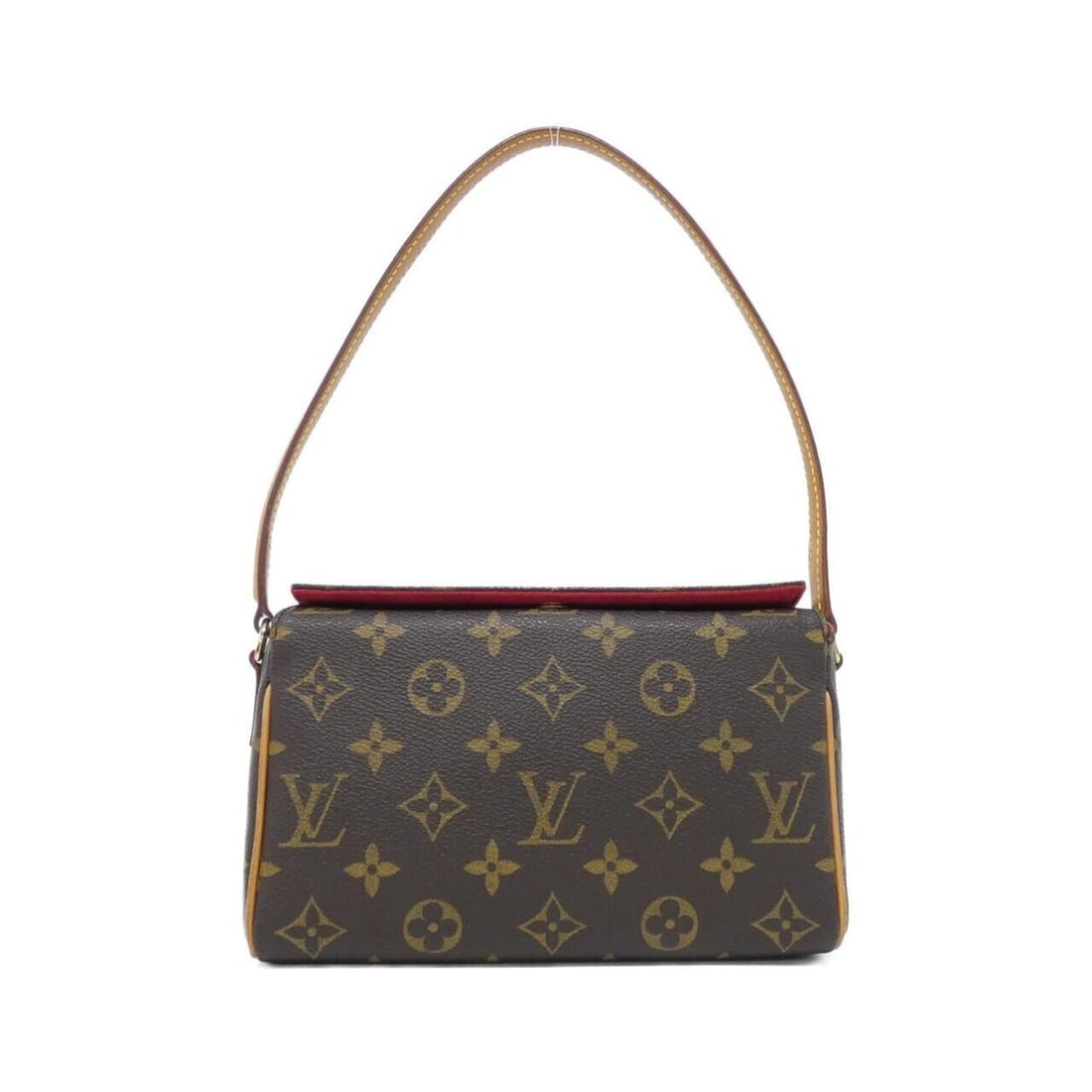 Louis Vuitton Monogram Recital M51900 Handbag: --- Catalog ---Category: SizeWeight: 170g / 5.99oz.Size (HxWxD): 13cm x 20cm x 7cm / 5.11'' x 7.87'' x 2.75''Handle Length: 49cm / 19.29''Category: DesignType: HandbagColor: MarronGender: