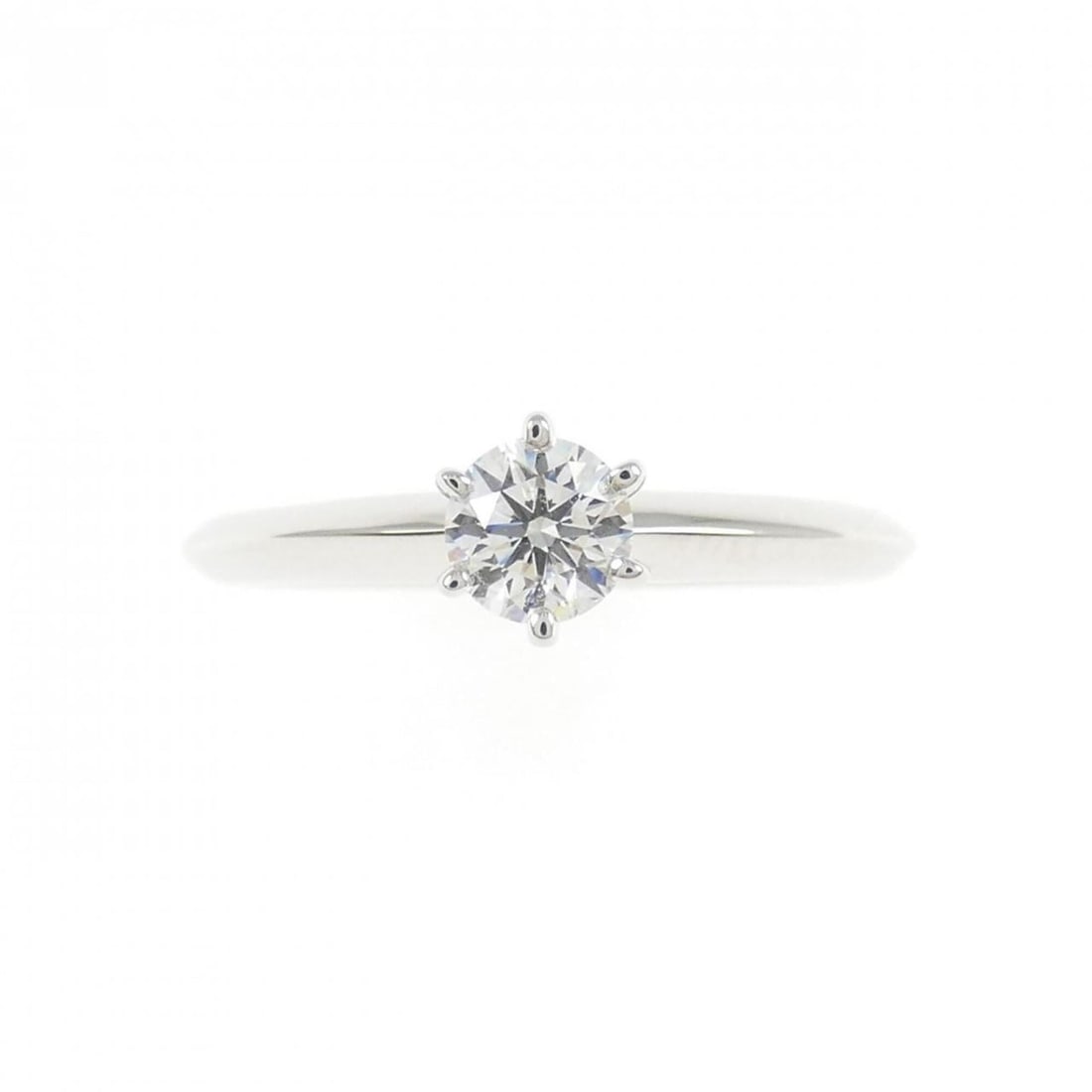 Tiffany Classic Solitaire Ring 0.28CT F VVS2 3EXT - 2
